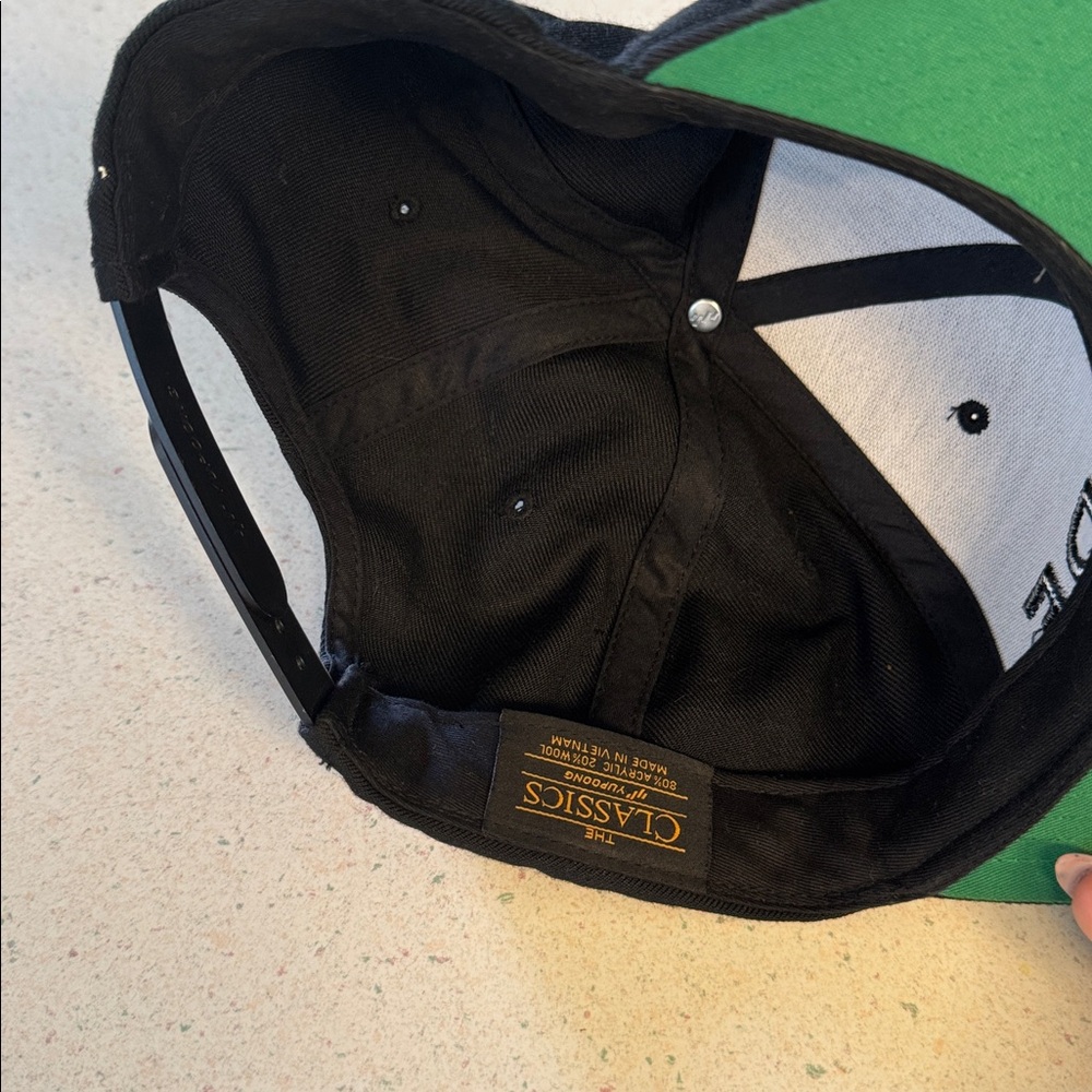 Kaskade Black Embroidered Snapback Hat - Picture 2 of 3
